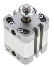 ISO 21287 Compact Double Acting Cylinder 32-15mm - Magnetic - Male Rod