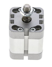 ISO 21287 Compact Double Acting Cylinder 32-15mm - Magnetic - Male Rod