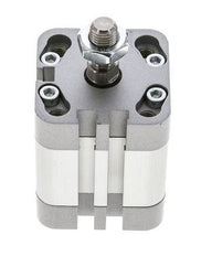 ISO 21287 Compact Double Acting Cylinder 32-15mm - Magnetic - Male Rod