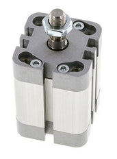 ISO 21287 Compact Double Acting Cylinder 32-25mm - Magnetic - Male Rod