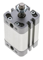 ISO 21287 Compact Double Acting Cylinder 32-30mm - Magnetic - Male Rod