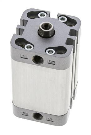 ISO 21287 Compact Double Acting Cylinder 32-40mm - Magnetic