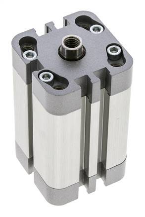 ISO 21287 Compact Double Acting Cylinder 32-40mm - Magnetic