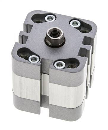 ISO 21287 Compact Double Acting Cylinder 32-5mm - Magnetic
