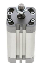 ISO 21287 Compact Double Acting Cylinder 32-50mm - Magnetic - Male Rod