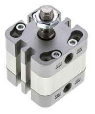 ISO 21287 Compact Double Acting Cylinder 32-5mm - Magnetic - Male Rod