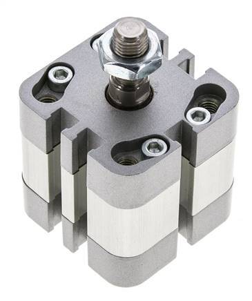ISO 21287 Compact Double Acting Cylinder 32-5mm - Magnetic - Male Rod