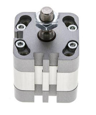 ISO 21287 Compact Double Acting Cylinder 32-5mm - Magnetic - Male Rod