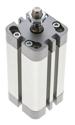 ISO 21287 Compact Double Acting Cylinder 32-60mm - Magnetic - Male Rod