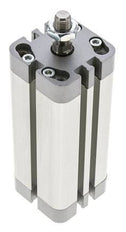 ISO 21287 Compact Double Acting Cylinder 32-80mm - Magnetic - Male Rod