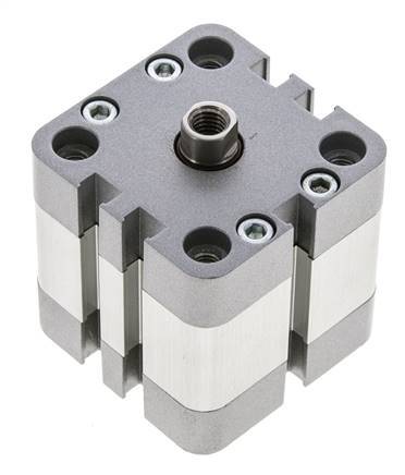 ISO 21287 Compact Double Acting Cylinder 40-10mm - Magnetic