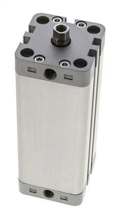ISO 21287 Compact Double Acting Cylinder 40-100mm - Magnetic