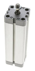 ISO 21287 Compact Double Acting Cylinder 40-125mm - Magnetic - Male Rod