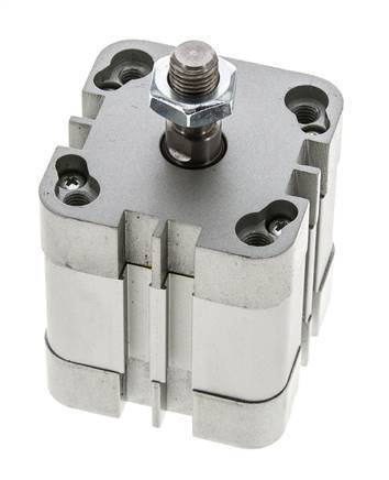 ISO 21287 Compact Double Acting Cylinder 40-15mm - Magnetic - Male Rod