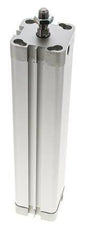 ISO 21287 Compact Double Acting Cylinder 40-200mm - Magnetic - Male Rod