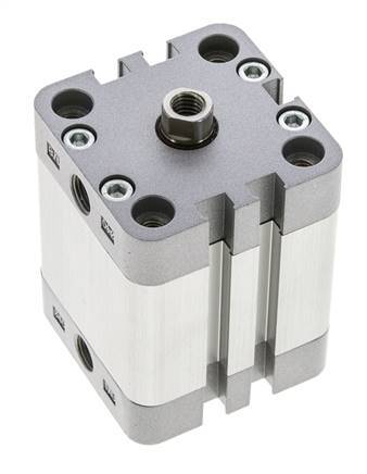 ISO 21287 Compact Double Acting Cylinder 40-25mm - Magnetic