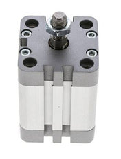ISO 21287 Compact Double Acting Cylinder 40-30mm - Magnetic - Male Rod