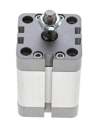 ISO 21287 Compact Double Acting Cylinder 40-40mm - Magnetic