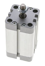 ISO 21287 Compact Double Acting Cylinder 40-50mm - Magnetic - Male Rod