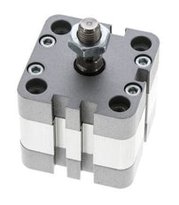 ISO 21287 Compact Double Acting Cylinder 40-5mm - Magnetic - Male Rod