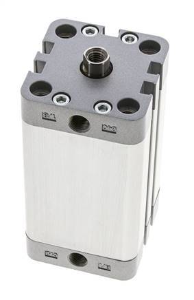 ISO 21287 Compact Double Acting Cylinder 40-60mm - Magnetic
