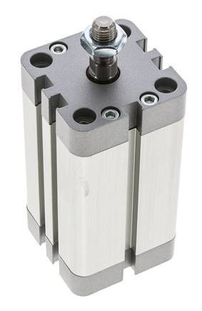 ISO 21287 Compact Double Acting Cylinder 40-60mm - Magnetic - Male Rod