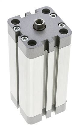 ISO 21287 Compact Double Acting Cylinder 40-80mm - Magnetic