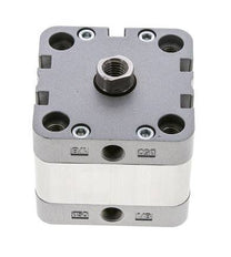 ISO 21287 Compact Double Acting Cylinder 50-10mm - Magnetic