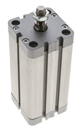 ISO 21287 Compact Double Acting Cylinder 50-100mm - Magnetic - Male Rod
