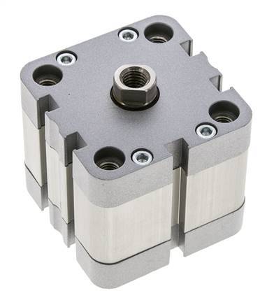 ISO 21287 Compact Double Acting Cylinder 50-15mm - Magnetic