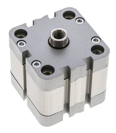 ISO 21287 Compact Double Acting Cylinder 50-15mm - Magnetic