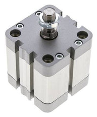 ISO 21287 Compact Double Acting Cylinder 50-25mm - Magnetic - Male Rod