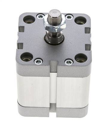 ISO 21287 Compact Double Acting Cylinder 50-25mm - Magnetic - Male Rod