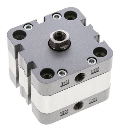 ISO 21287 Compact Double Acting Cylinder 50-5mm - Magnetic