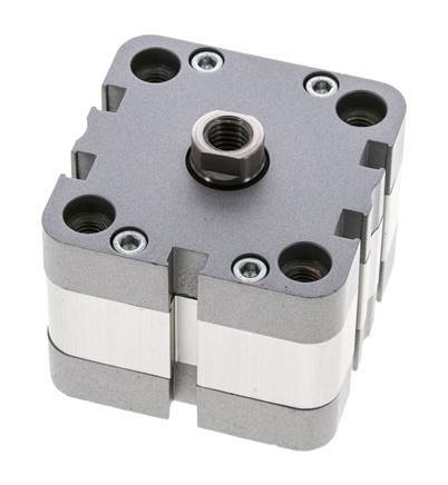 ISO 21287 Compact Double Acting Cylinder 50-5mm - Magnetic