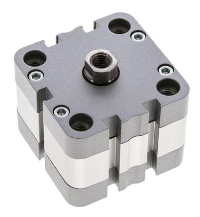 ISO 21287 Compact Double Acting Cylinder 50-5mm - Magnetic