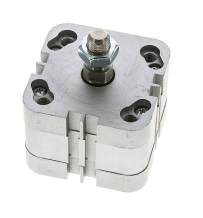 ISO 21287 Compact Double Acting Cylinder 50-5mm - Magnetic - Male Rod