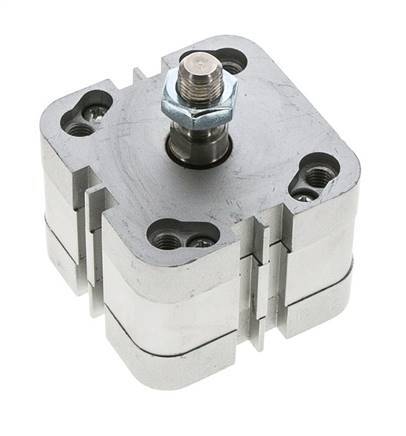 ISO 21287 Compact Double Acting Cylinder 50-5mm - Magnetic - Male Rod