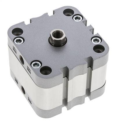 ISO 21287 Compact Double Acting Cylinder 63-10mm - Magnetic