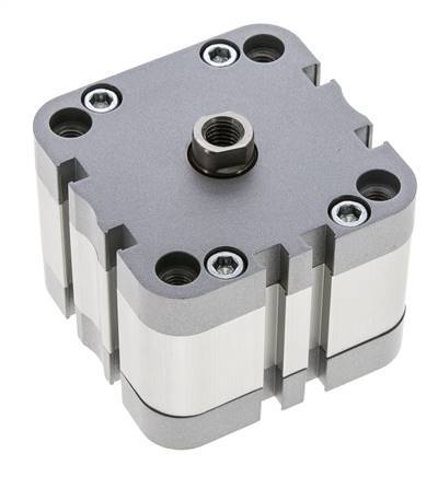 ISO 21287 Compact Double Acting Cylinder 63-10mm - Magnetic