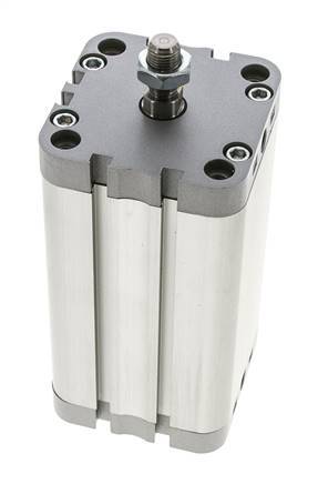 ISO 21287 Compact Double Acting Cylinder 63-100mm - Magnetic - Male Rod