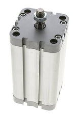 ISO 21287 Compact Double Acting Cylinder 63-100mm - Magnetic - Male Rod