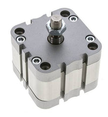 ISO 21287 Compact Double Acting Cylinder 63-10mm - Magnetic - Male Rod