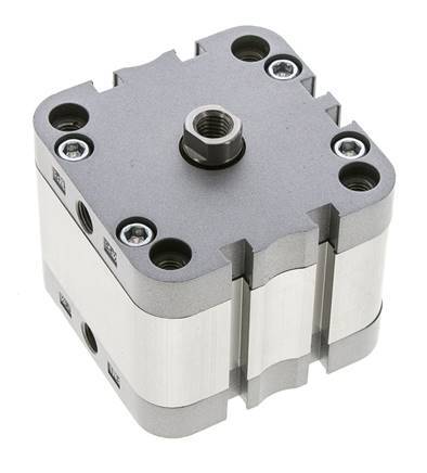 ISO 21287 Compact Double Acting Cylinder 63-15mm - Magnetic