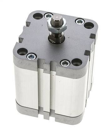 ISO 21287 Compact Double Acting Cylinder 63-40mm - Magnetic - Male Rod