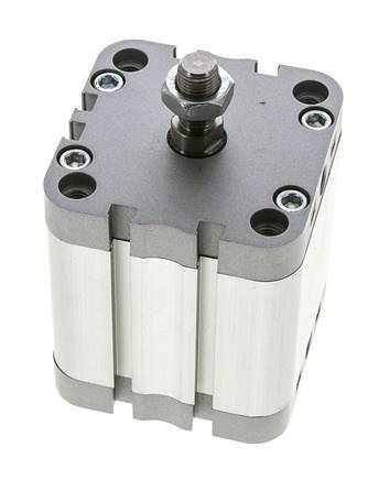 ISO 21287 Compact Double Acting Cylinder 63-40mm - Magnetic - Male Rod