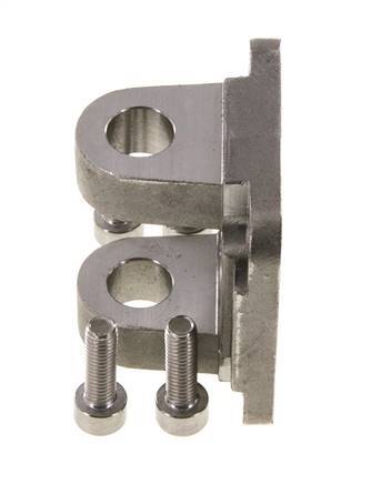 Clevis Female 40 mm ISO 15552 ISO 21287 Stainless steel 316 (1.4401)