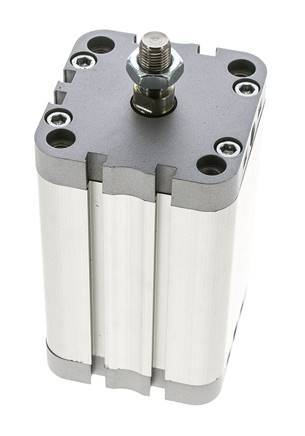 ISO 21287 Compact Double Acting Cylinder 63-80mm - Magnetic - Male Rod