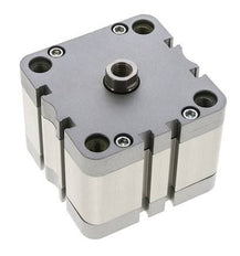 ISO 21287 Compact Double Acting Cylinder 80-20mm - Magnetic