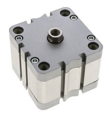 ISO 21287 Compact Double Acting Cylinder 80-20mm - Magnetic